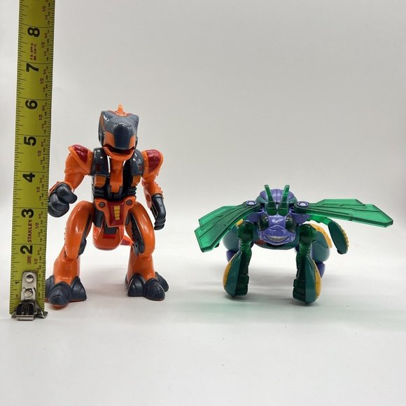 Playskool Big Adventures Go-Bots‎ Transformers Reptron Buzzer Bot Complete Basic